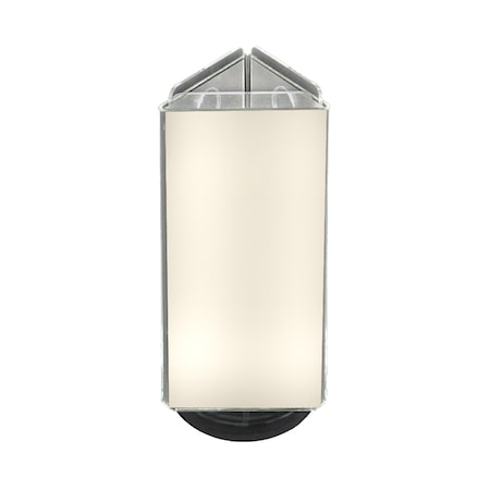 Azar Displays 4"W x 10"H Three-Sided Revolving Sign Holder 193728-BLK